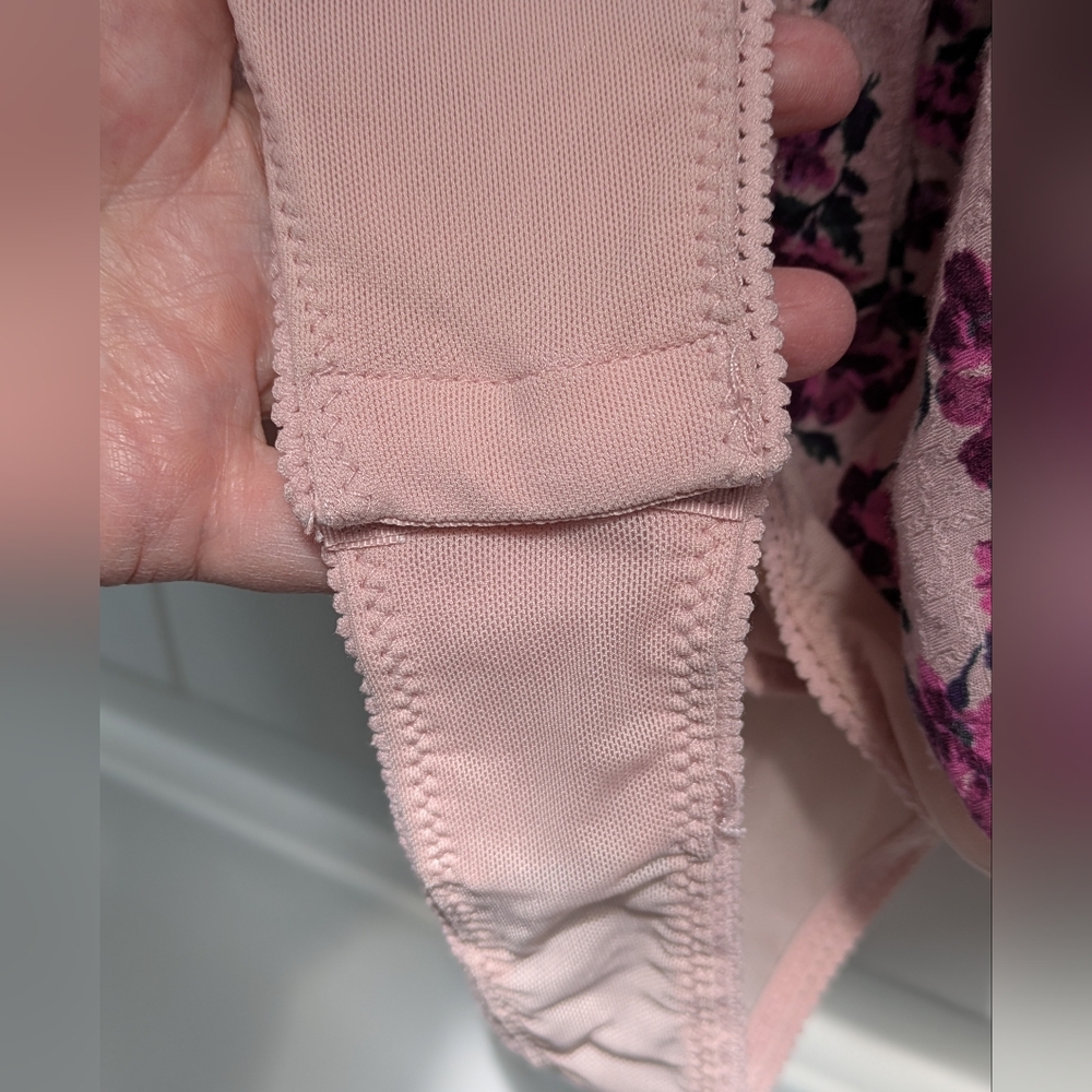 Intimately Free People Pink Floral Bodysuit with Tie Front - Take It Away - Picture 4 of 10